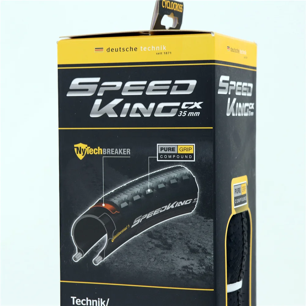 Складная клинчерная шина Continental Speed King CX 700x35C велосипедные шины для велокросса |