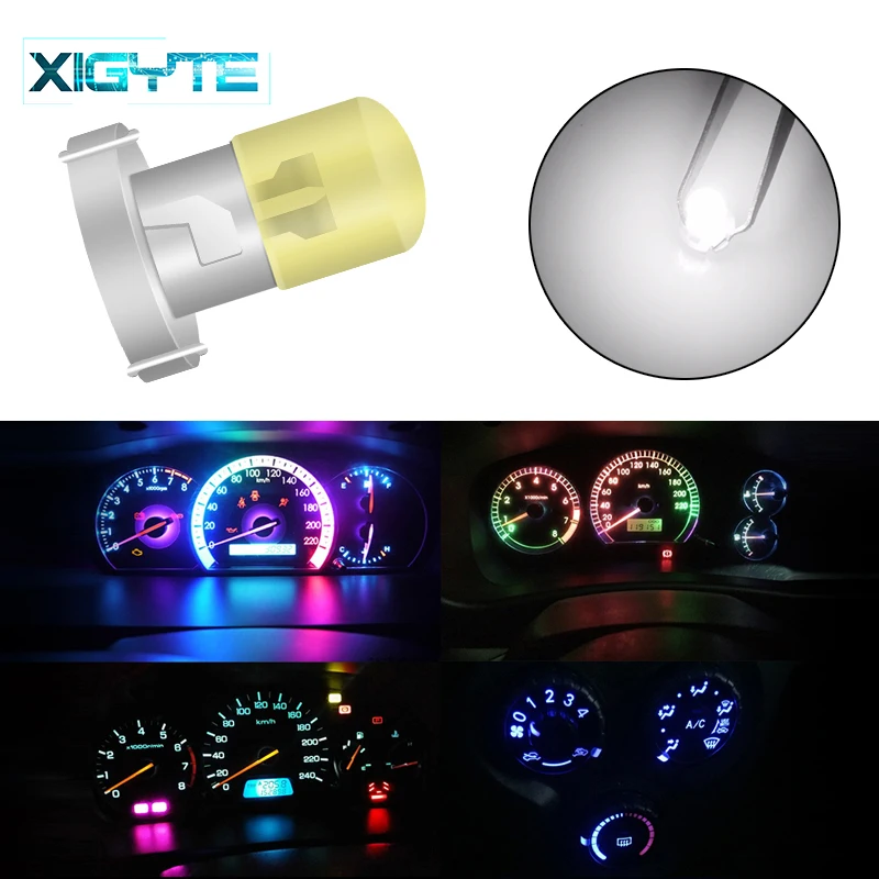 1 шт. 12 В T3 Светодиодная лампа для автомобиля|Сигнальная лампа| |