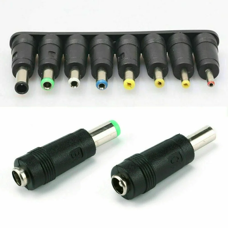 8 шт./компл. универсальный сетевой адаптер питания переменного/постоянного тока