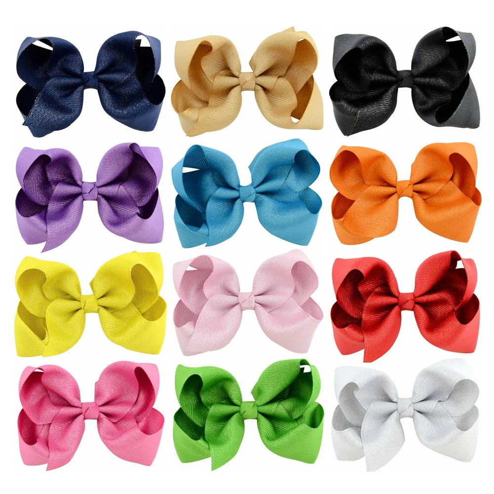 1 шт. заколка для волос с бантом 4 3 дюйма|Аксессуары девочек| |