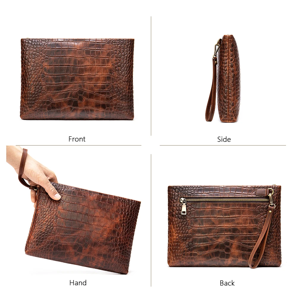 Мужской клатч MVA бумажник на молнии бумажники из натуральной кожи мужской модный