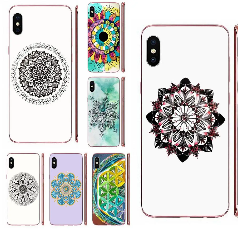 2019 новые модные чехлы из ТПУ с мандалой для Huawei Honor Mate 7 7A 8 9 10 20 V8 V9 V10 V30 P40 G Lite Play | Отзывы и видеообзор