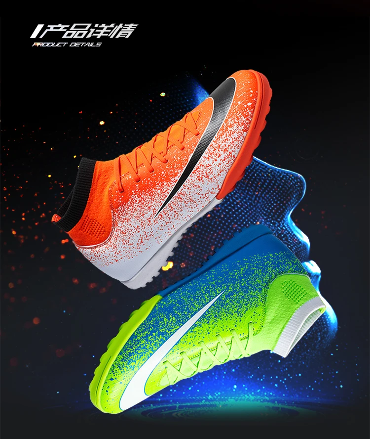 Мужская футбольная обувь Fury CR7 XII VII Elite FG Soccer Cleats уличные футбольные бутсы Messi Superfly VI 360 Elite FG BOOT