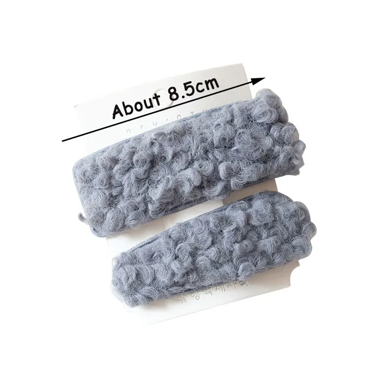 Супер ткань 3 шт./компл. зимнее пальто из овечьей шерсти для детей резинка волос