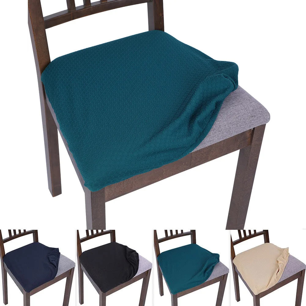 Эластичные чехлы на кресла стрейч из спандекса для кухни и офиса 1/2/4/6 шт. чехол