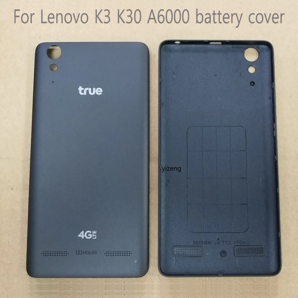 

For Lenovo A6000 Battery Cover Official Original Cover For Lenovo K3 K30 With Power Volume Buttons Housing Replacement Parts