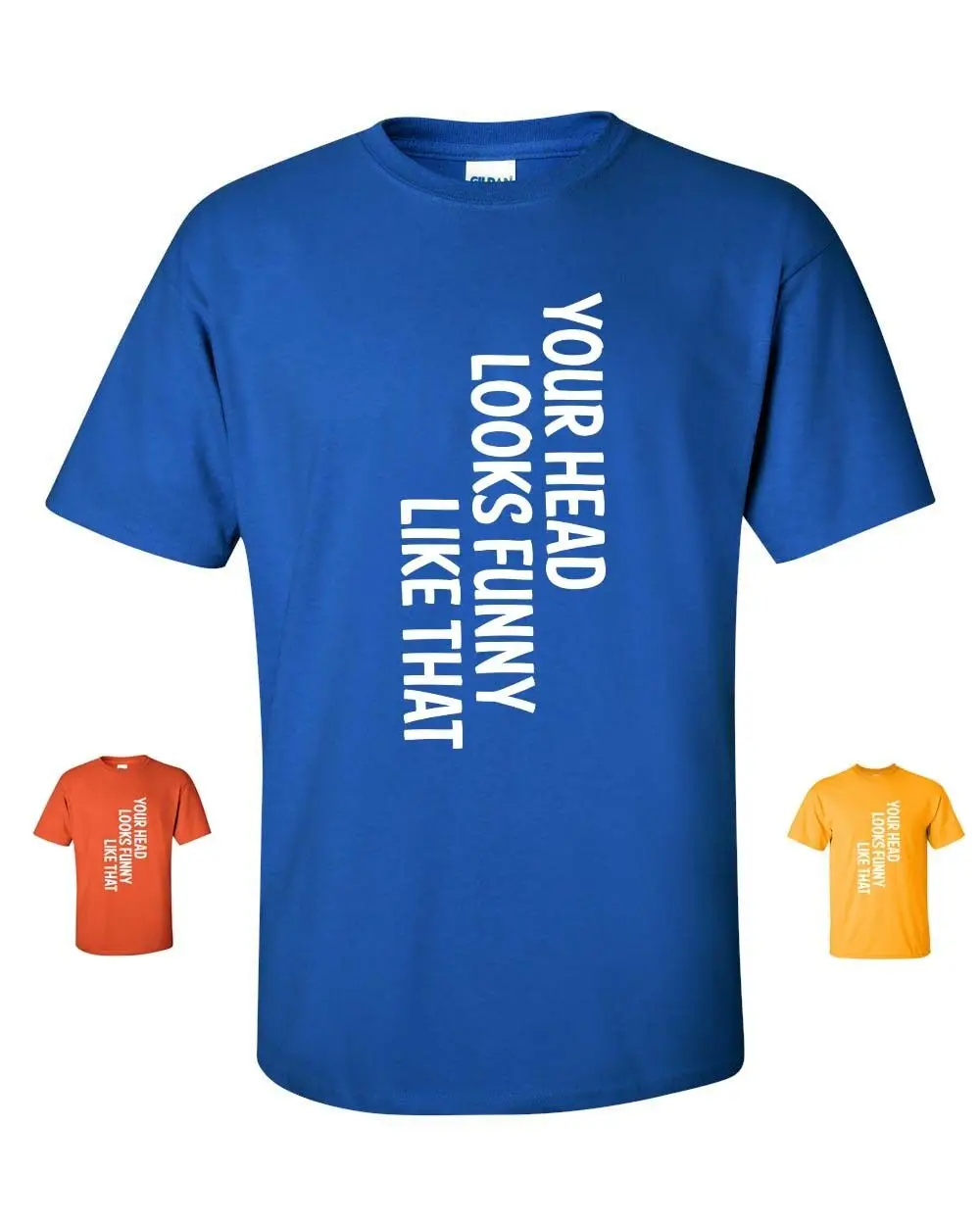 Your Head выглядит забавно так Колледж Drinking Shirt юмор футболка|Мужские футболки| |