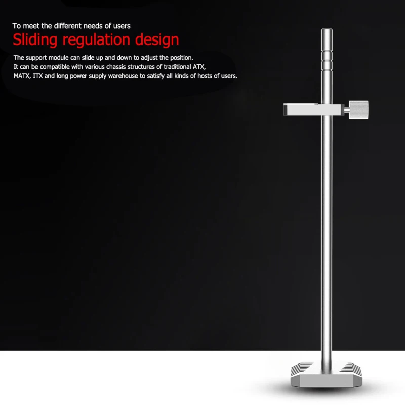 

Computer Graphics Card Holder Stand GPU Brace Support Aluminum Alloy Video Cards Holder PC Case Video Card Holder Water Cooling