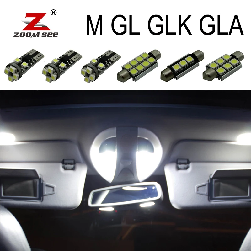 100% симпатичный Canbus Белый светодиодный интерьер карта купольная лампочка