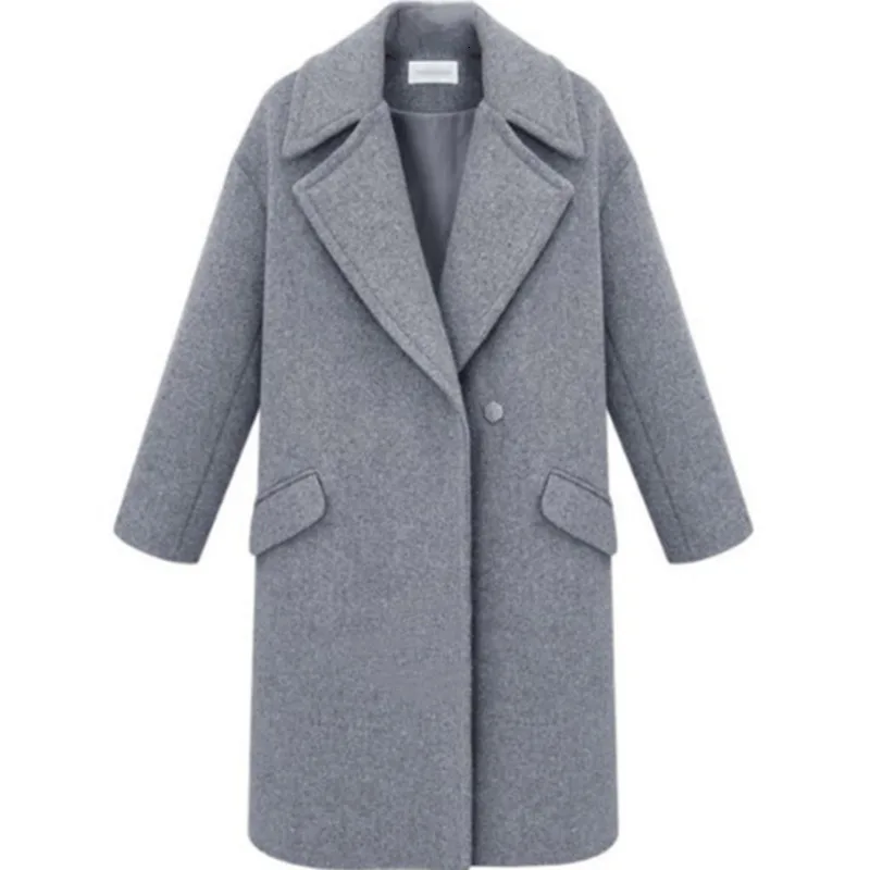 Новое популярное зимнее шерстяное пальто женское осеннее женская шерстяная