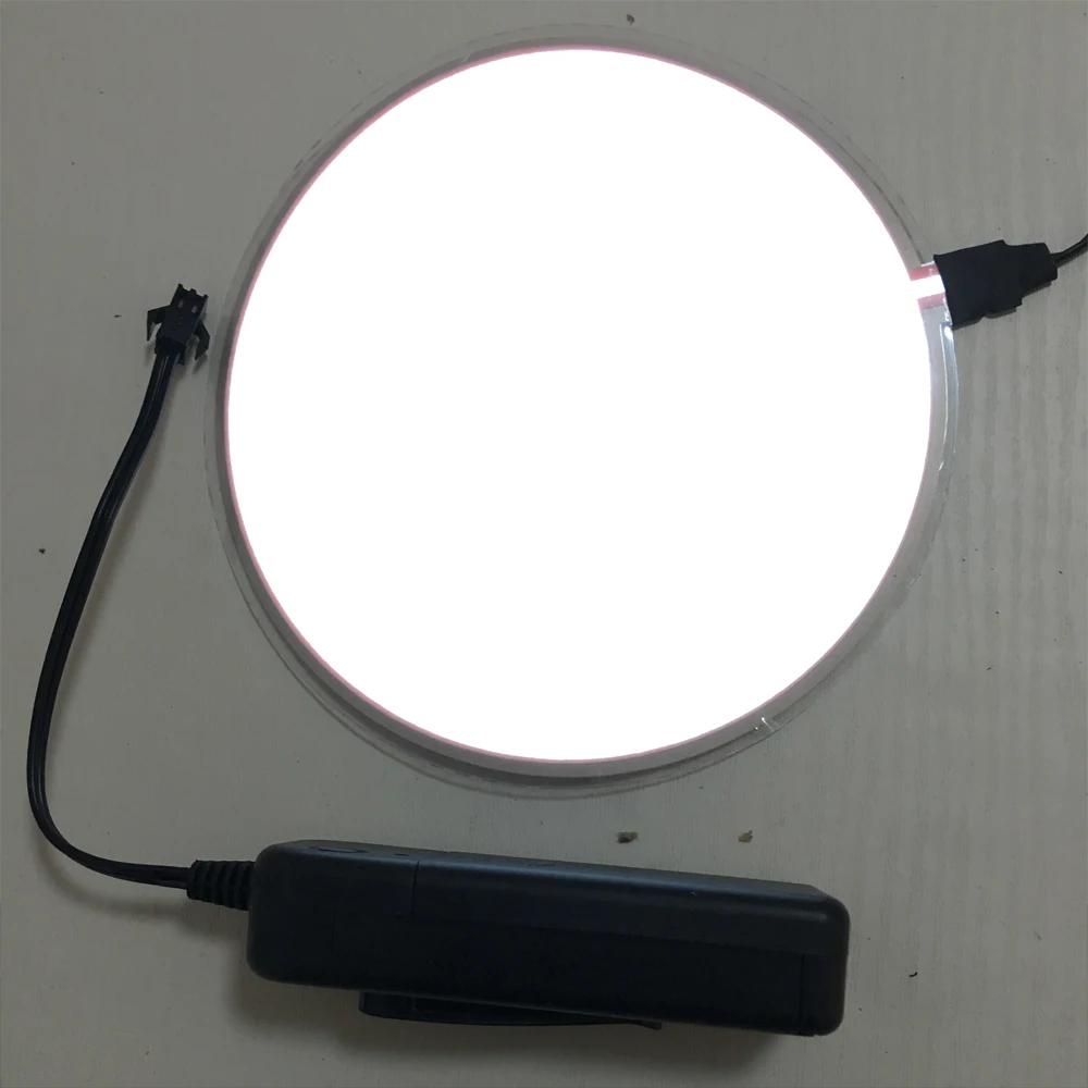 Портативный инвертор DC3V AA светодиодный контроллер для провода el 3-5 м ленты 1x100 см