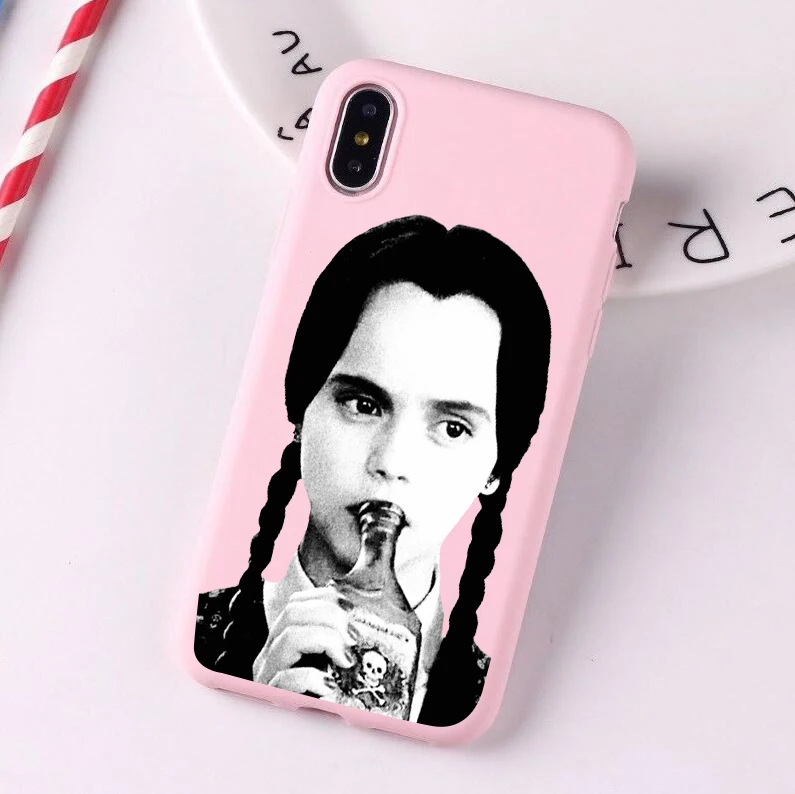 22920 Среда Addams семейный цветной Мягкий силиконовый чехол для телефона iphone 6/6s, 6 Plus/6s Plus, 7/8, 7 Plus/8 Plus, X, XS, XR, XSMax - Цвет: 22920