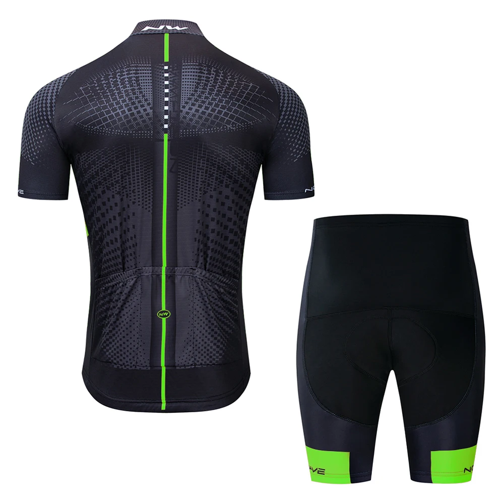 

2020 Zomer Sneldrogende Wielertrui Set MTB Road Fiets Fietsen Kleding Ademende Mountainbike Kleding Fietsen Set