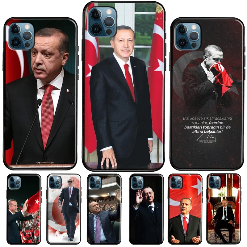 Президент Турции Реджеп Тайип Эрдоган чехол для iPhone 11 Pro Max 12 mini X XR XS 6S 7 8 Plus SE 2020