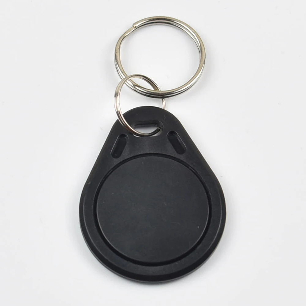 100 шт RFID Брелки 13 56 МГц 14443A M1 1K S50 Смарт IC бирка кольца для ключей брелок маркер