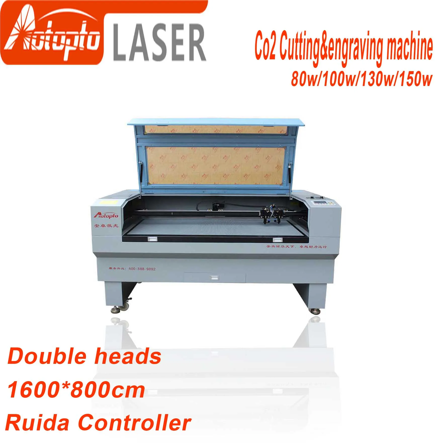 

80W 100W 130W 150w 1680 Co2 Laser engraver laser engraving cutting machine laser cutter engraver acrylic leather MDF
