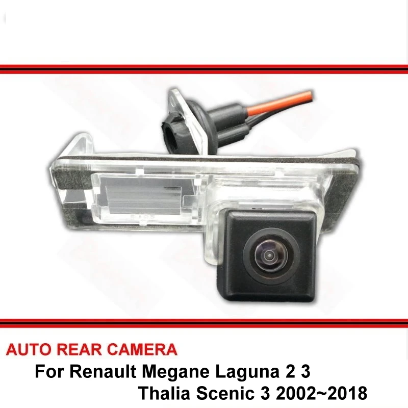 For Renault Megane Laguna 2 3 Thalia Scenic 2002~2018 Night Vision Reversing Rear View Camera Car Back up Camera HD Vehicle