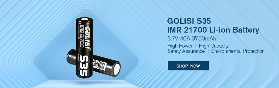 2 шт GOLISI S30 18650 3000 мАч 25А мощный E-CIG аккумулятор IMR 18650 для VAPE фонарик налобный фонарь Игрушка