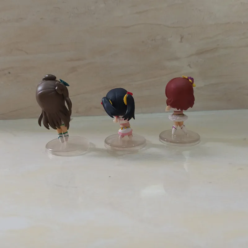 Аниме love live Minami koдори Nishikino Maki Yazawa Nico ПВХ экшн-фигурка Коллекционная модель кукла