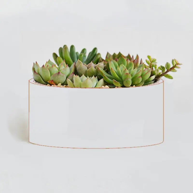 Ручная работа 3D Силиконовые свечи мыло цветочный горшок литье бетонные чашки