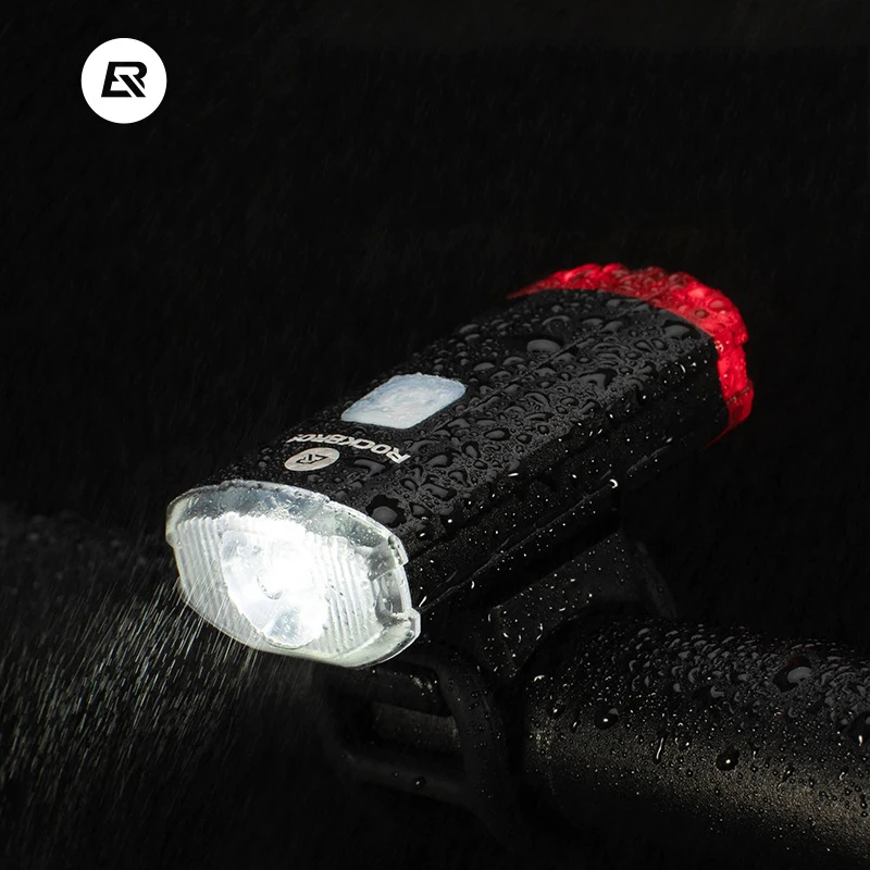 

Велосипедные фонари ROCKBROS, верхний свет, зарядка через USB, водонепроницаемые, 3 режима работы, для горных велосипедов