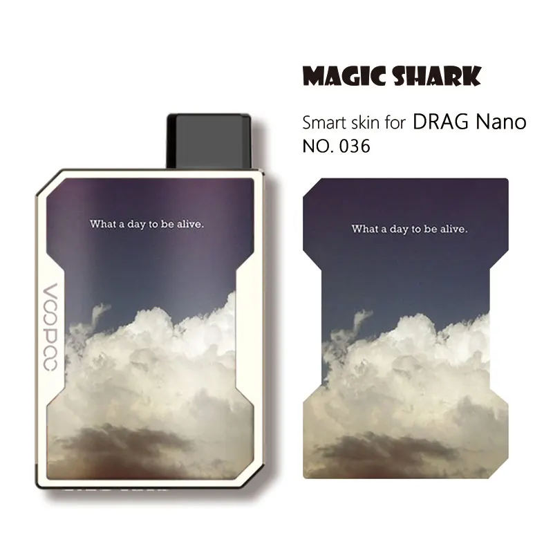 Magic Shark Fashion Venum английские слова Китай 1 шт./лот чехол наклейка пленка для Voopoo Drag Nano
