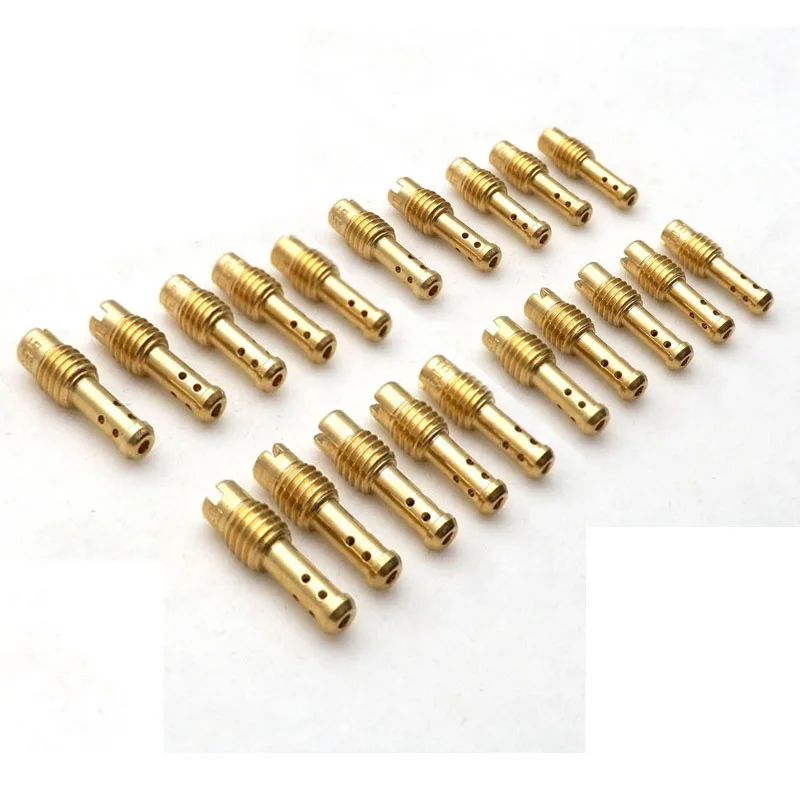 20 шт. мотоциклетный карбюратор Pilot Jet 8 отверстий для MIKUNI VM/TM/TMX VM22/210 AX100 EN GN TZR TM TMS Carb