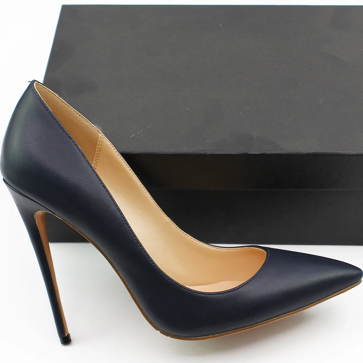 Sapatos Feminino Новинка Пикантные туфли лодочки на тонком каблуке Женские красные