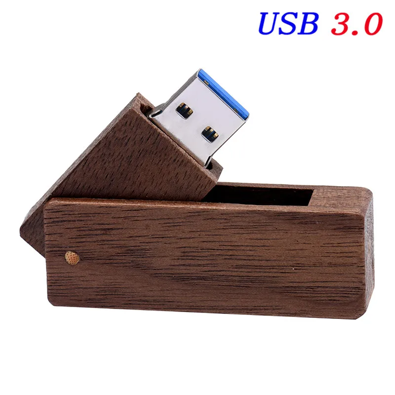 Walnu USB JASTER Горячая KIA crystal+ металл USB флэш накопитель флешки 4 ГБ 8 16 32 64 128 Внешняя память stick u диск - Цвет: Walnu USB