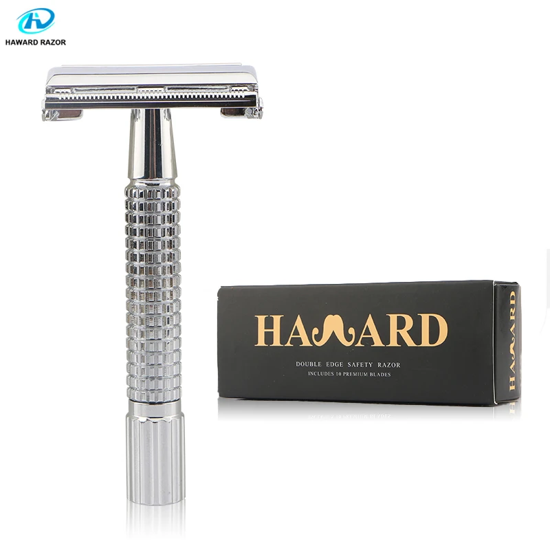 Безопасная бритва havard для мужчин Классическая Ручная с двумя краями бабочка из
