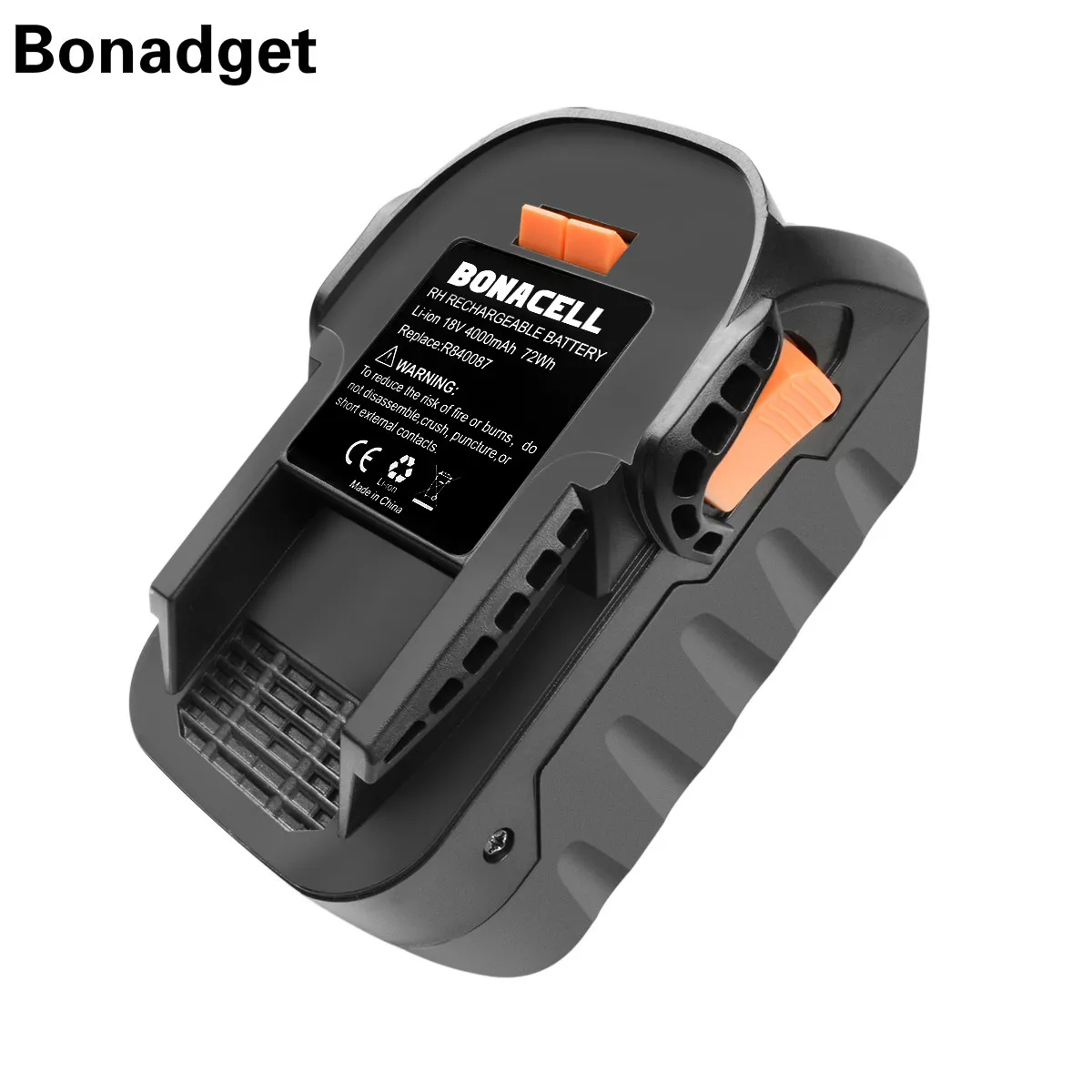 Bonadget 4000 мА/ч 18V Li-Ion для указывающего нам R840083 R840085 R840086 R840087 Перезаряжаемые Мощность