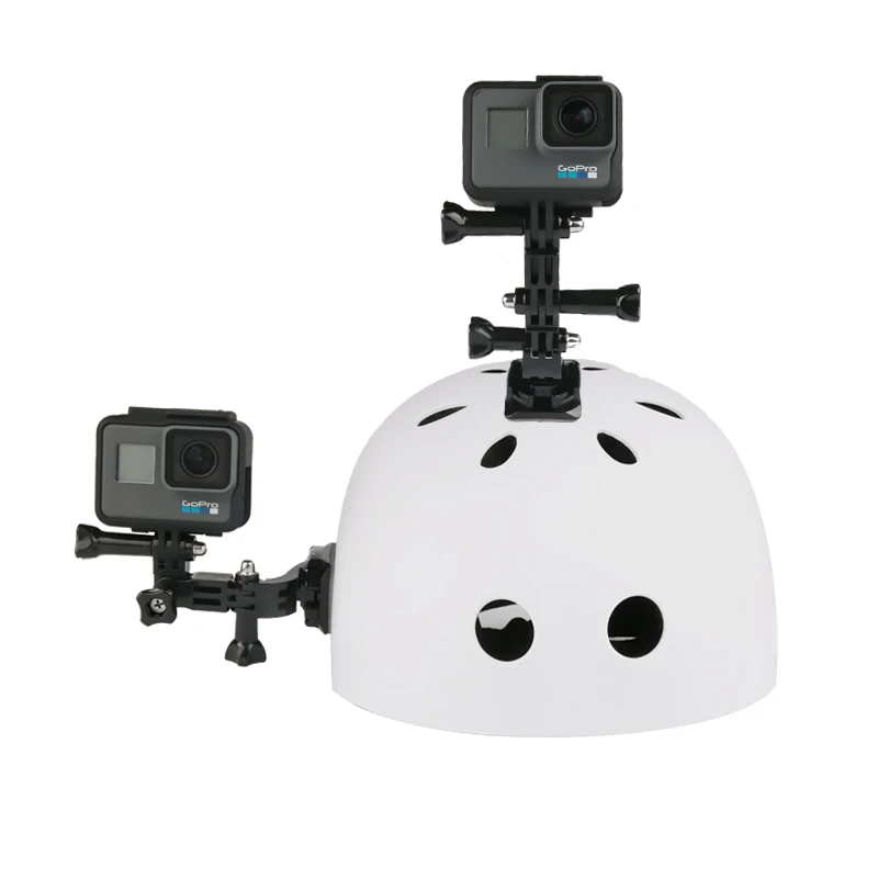 Набор аксессуаров для шлема, J-образная Пряжка для GoPro Hero 10 9 8 7 6 5 4 Xiaomi Yi SJCAM Go Pro