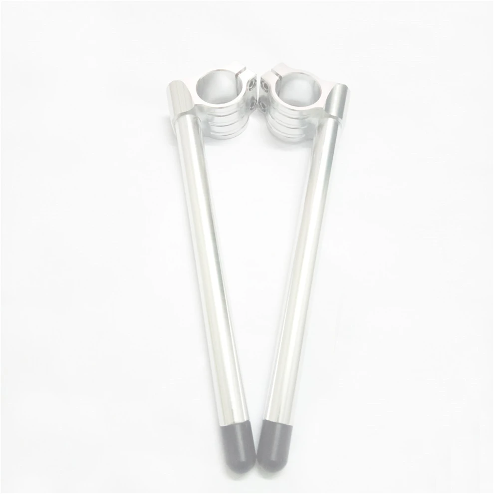 52 мм руль Clipons Handgrip Racing CNC Кафе Racer для KAWASAKI NINJA ZX7 7R ZX9 SUZUKl TL1000S GSXR1100 YAMAHA TZ250 FAZ1000|handlebars cafe racer|cafe racer cliponscafe handlebars |