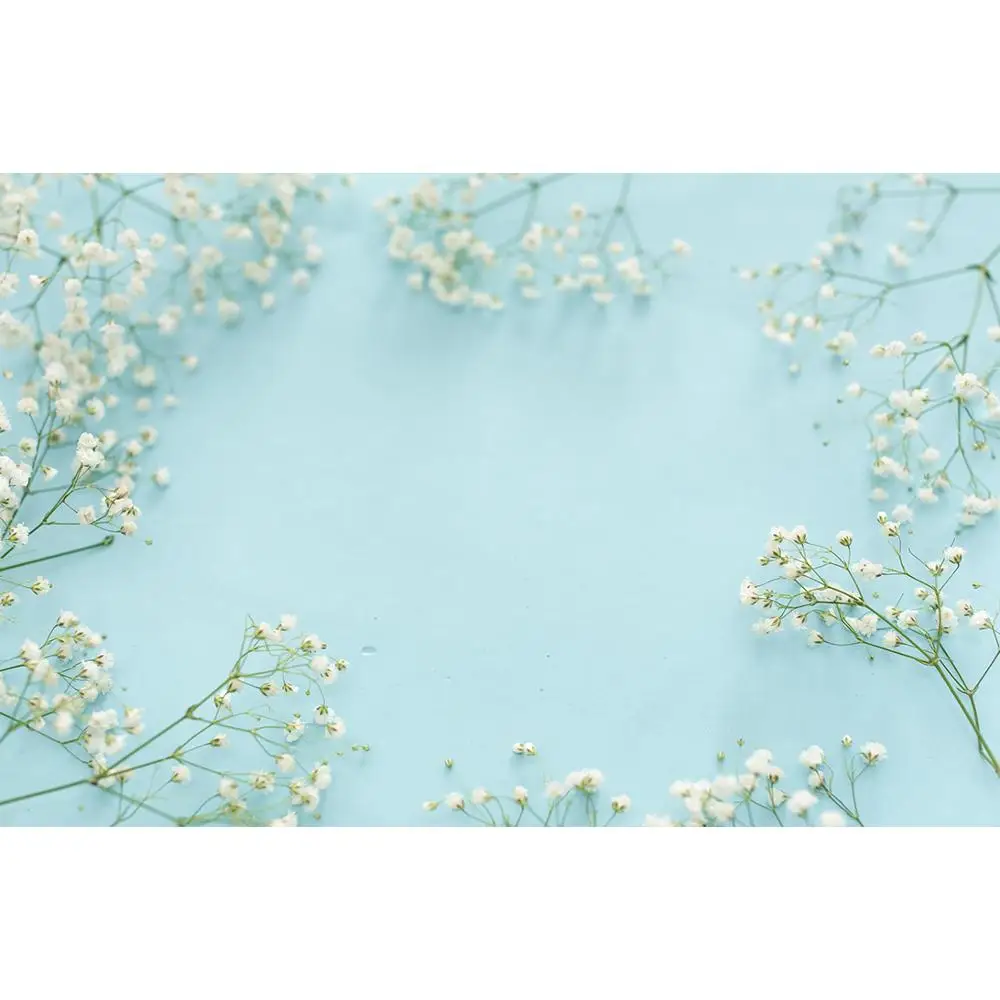 

Vinyl Custom Photography Backdrops Flower and Wooden Planks Theme Photo Studio Background 190117SK-05