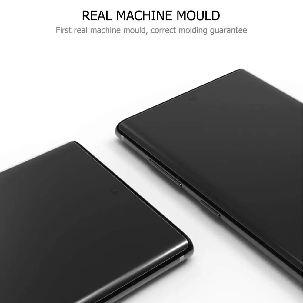 10D УФ нано жидкое закаленное стекло для Samsung Galaxy S7 EDGE S8 S9 S10 PLUS Note 8 9 10 Pro Полное