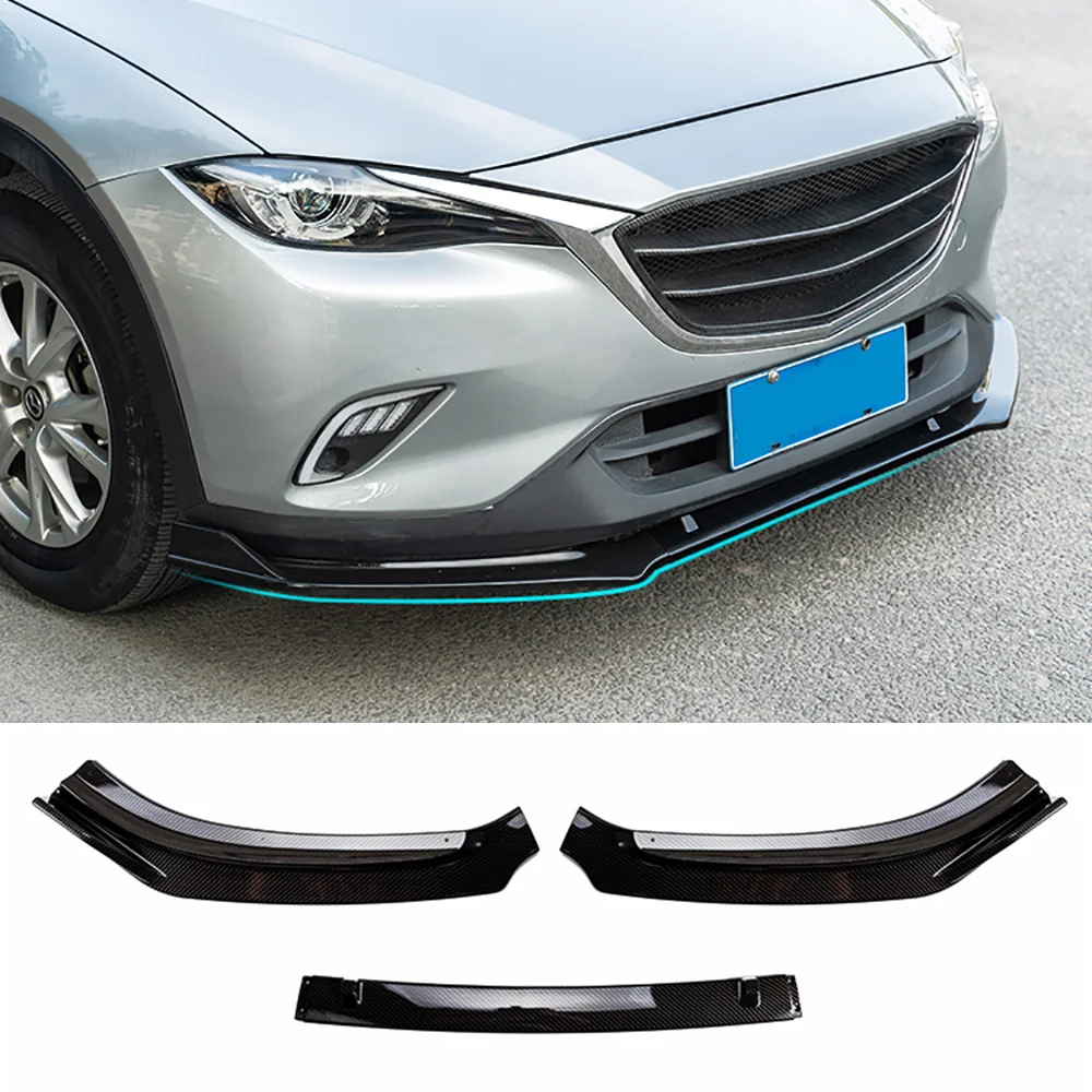 AITWATT 2016 2017 2018 для Mazda CX 4 углеродное волокно передний угол бампер защита губ крышек
