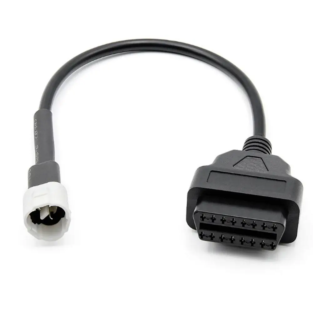 

2021 Newest OBD2 Connector for Motorcycle Motobike for YAMAHA 3pin 4pin OBD OBD2 Extension cable