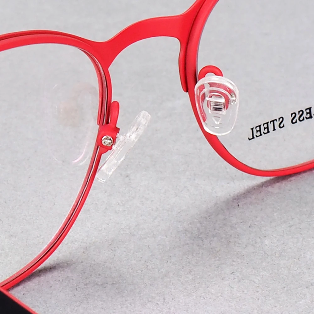 Круглые ультралегкие очки для чтения оправа женщин полный обод сплав высокое