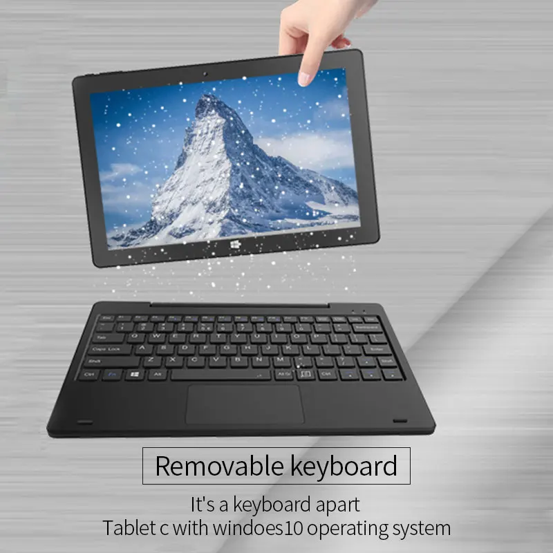 10 1 дюймов 2 в ноутбук Гб RAM 32 ROM Intel Atom Z3735F Windows система с WiFi Blutooth 4 0 Поддержка