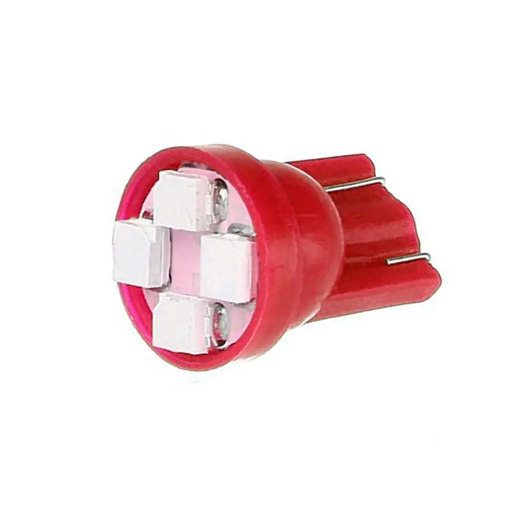Многофункциональный светодиодный габаритный фонарь T10 4 SMD 1210 для приборной