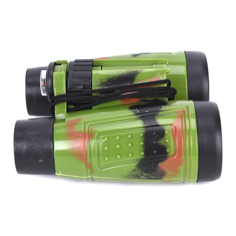 Портативный детский мини-бинокль 6x30 мм с веревкой для игр на открытом воздухе и