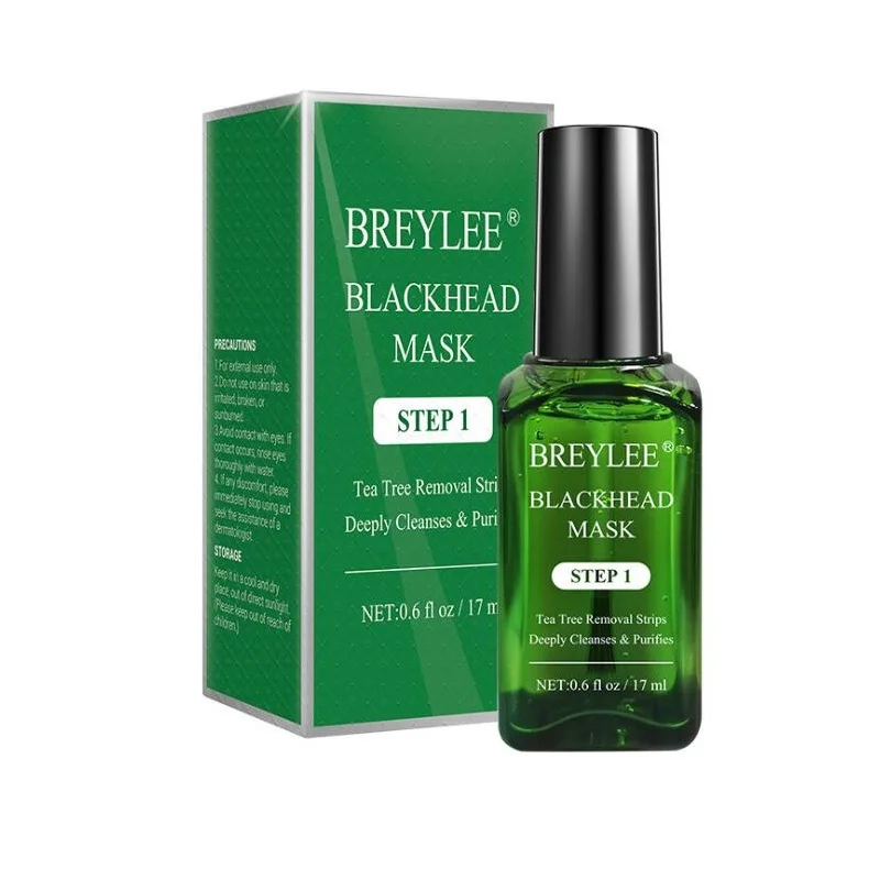 BREYLEE черная маска для лица средство удаления угрей лечение акне сыворотка усадка