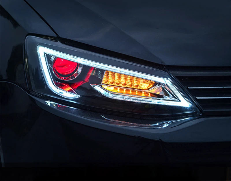 Автомобильные задние фонари для Volkswagen Sagitar 2011- фары для Jetta Sagitar задние фары+ фары