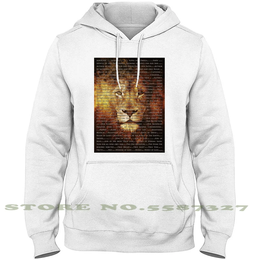 

The Names Of God Streetwear Sport Hoodie Sweatshirt God G D Yahweh Jesus Lion Savior Christ Rapture Deliverer Isa Yeshua Lion