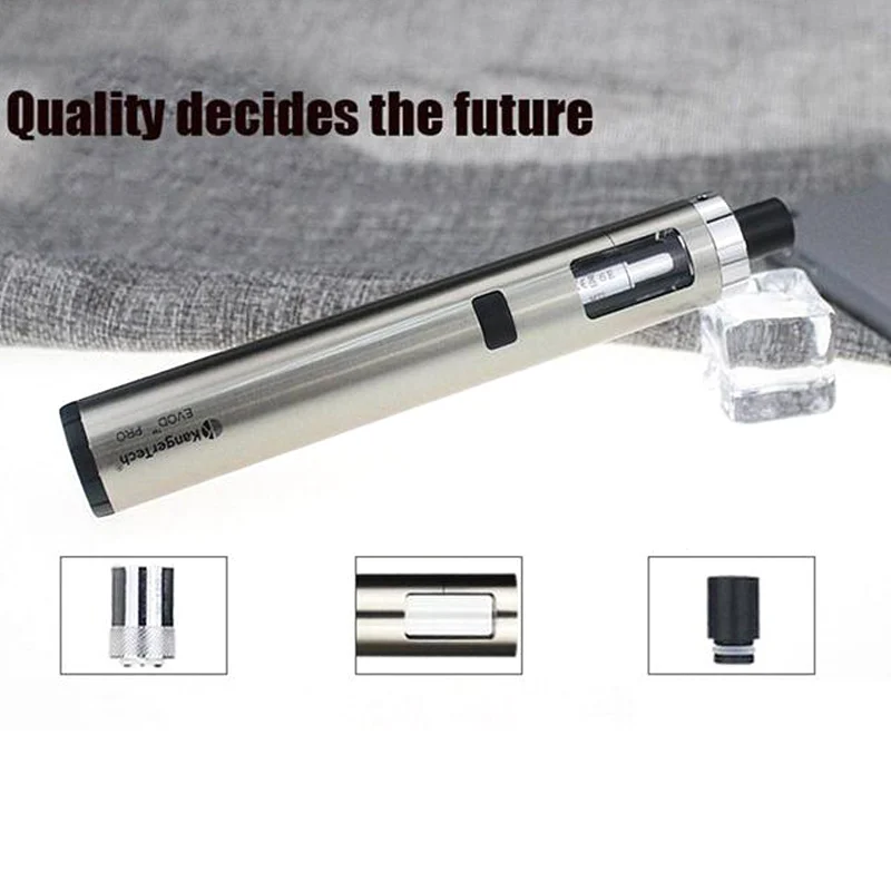 100% оригинальный Kanger eVod Профессиональный стартовый пакет все в одном дизайне 4 мл