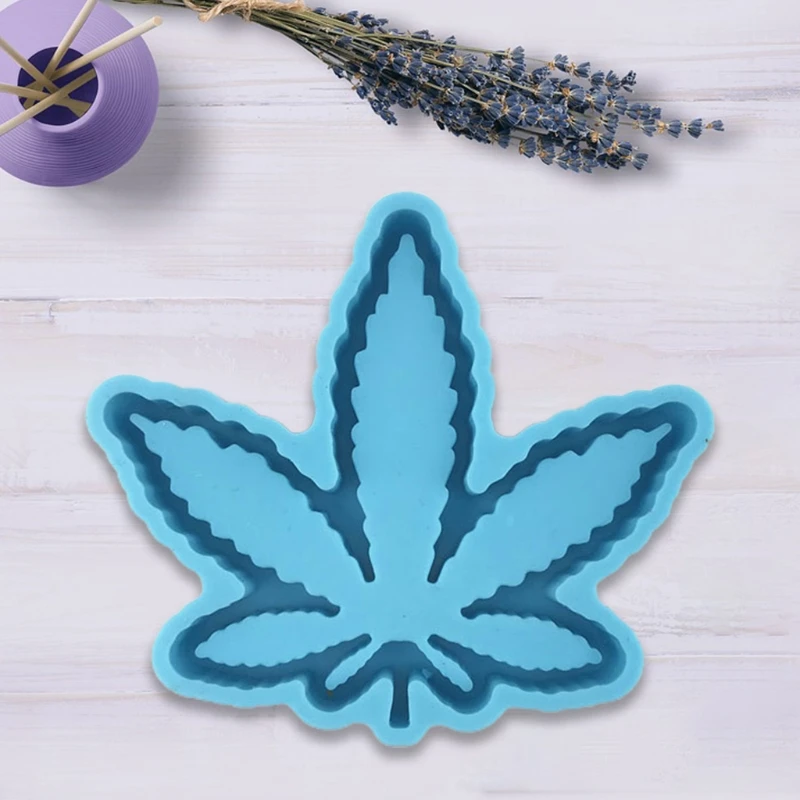 

Maple Leaf Quicksandbox Epoxy Resin Mold Ornaments Silicone Mould DIY Crafts Decorations Casting Tools