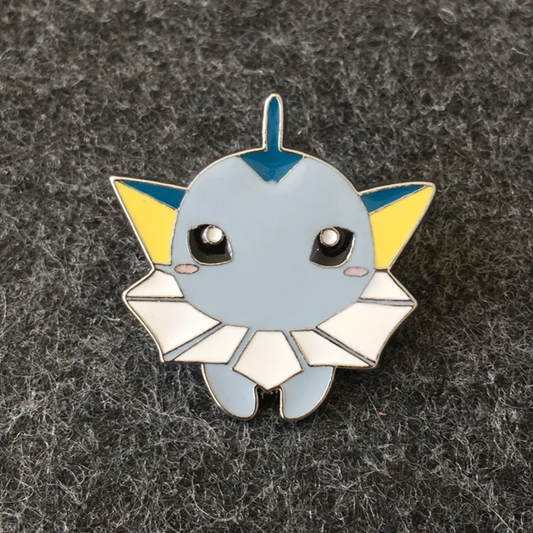 Новый Go Evee значок для костюма брошь Аниме Косплей коллекция рюкзак булавка
