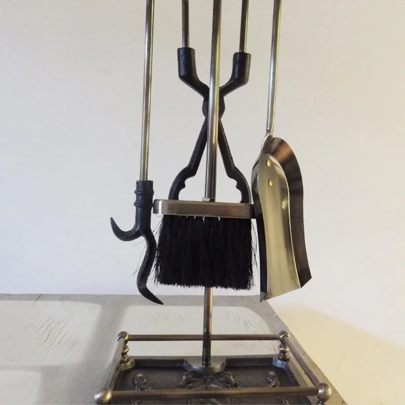 Набор декоративных античных инструментов для камина набор инструменты и