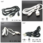 Разъем питания постоянного тока под прямым углом 90 градусов, USB-преобразователь в 2,5*0,7 ммDC 2,5x0,7 мм, L-образный прямоугольный разъем с шнурным соединительным кабелем