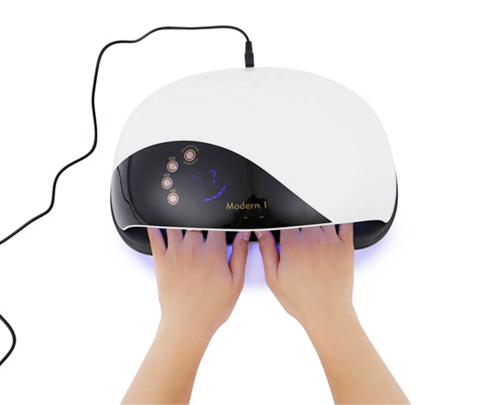 Новинка 120 Вт Профессиональная УФ светодиодная лампа для сушки ногтей нескольких